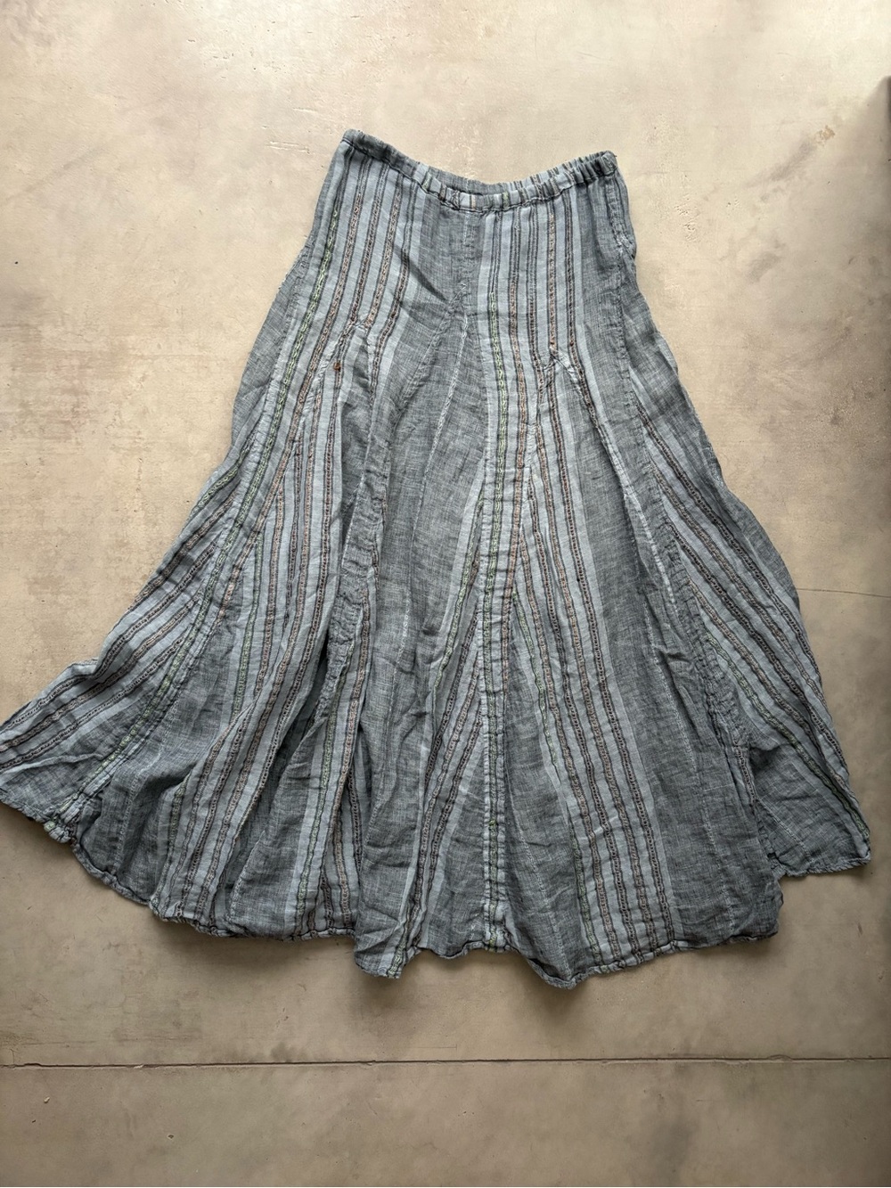 CP Shades x Free People Linen Lily Maxi Skirt - Picture 13 of 16